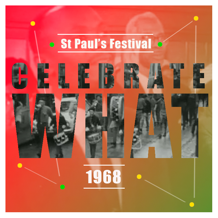 cables_cameras's tweet photo. Cables and Cameras presents : CELEBRATE WHAT ?
A rare opportunity to stream director Colin Thomas's 1968 short documentary about St Paul's Festival.
https://t.co/q7m3BlZ7q5 @cables_cameras @CUBECINEMA @FullCircleYFP @BristolFilmCity @VisitBristol https://t.co/ZmDCL655Qc