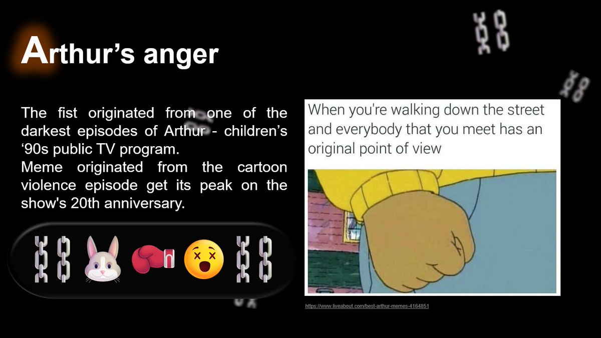 HawaiiMeta's tweet photo. "A" for "Arthur's anger"
#memechainABC #yats #yatlove #yatforce #metahawai https://t.co/79ZefcHtBL