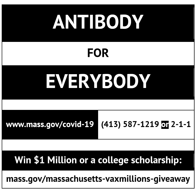 Getting fully vaccinated is more important now than ever! Share with your friends and neighbors to stay protected and ensure health and safety for all! #antibodyforeverybody
