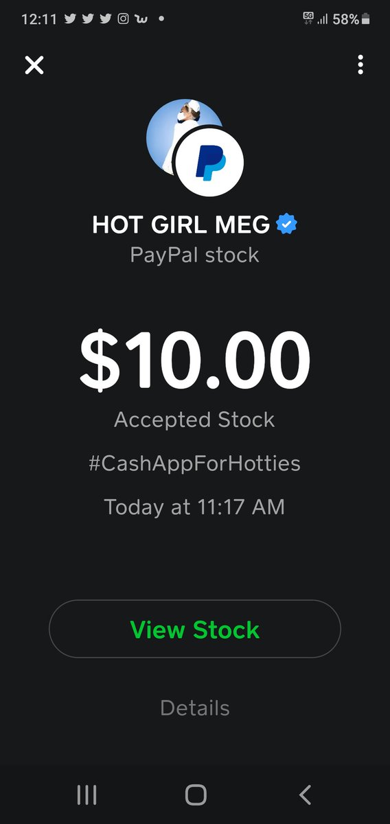 DJ_Swaye's tweet photo. @theestallion Thank you so much for the stock! #CashAppForHotties @CashApp is the truth! Mad respect! #DJSWAYE https://t.co/rGrV22GnKK