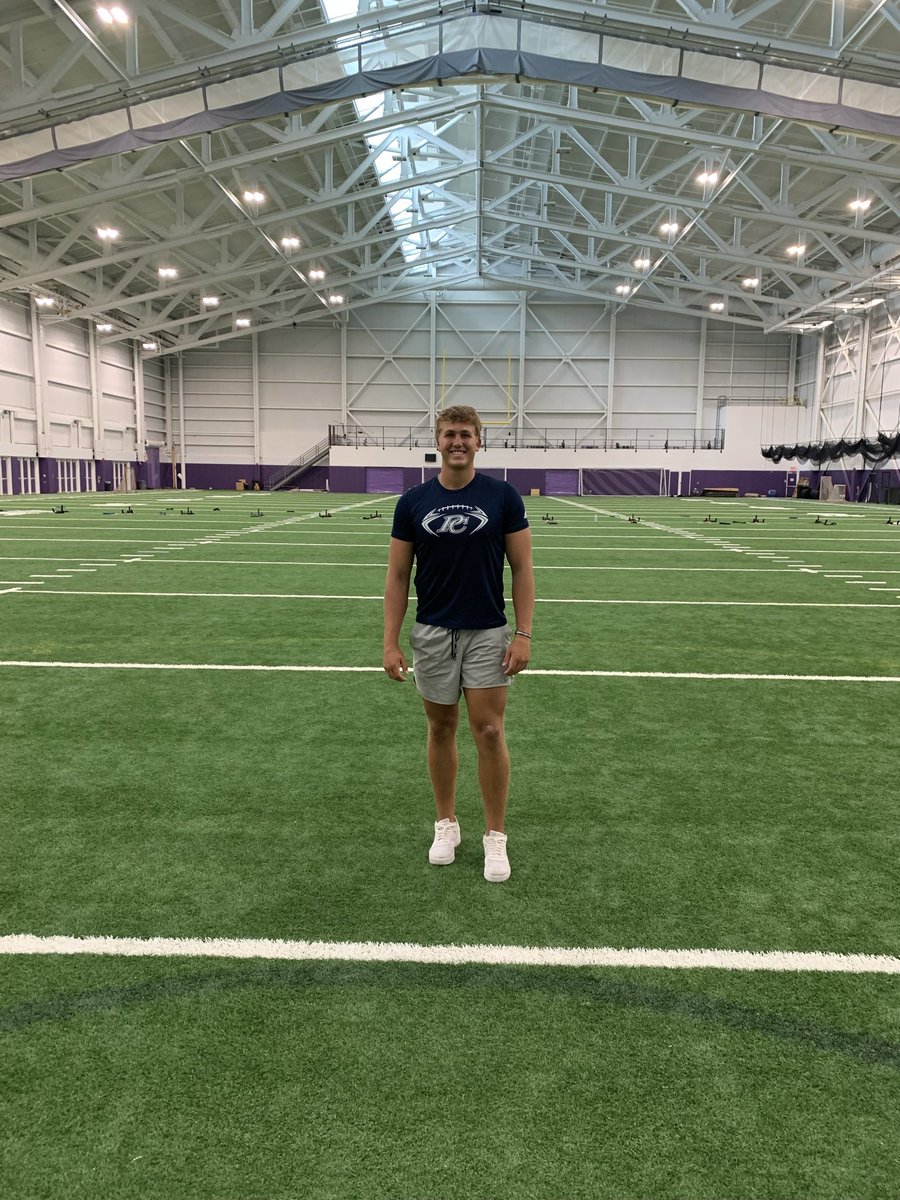 After a great visit and conversation with <a href="/CoachBobChesney/">Robert Chesney</a> and <a href="/coachdc34/">Drew Canan</a> I am blessed to say I have received my first D1 offer from The College of The Holy Cross!! <a href="/HCrossFB/">Holy Cross Football</a> <a href="/MaguireBrandon/">Brandon Maguire</a> <a href="/warriorqbcoach/">Warren McCarty</a> <a href="/pinecreek_fb/">Pine Creek Football</a>
