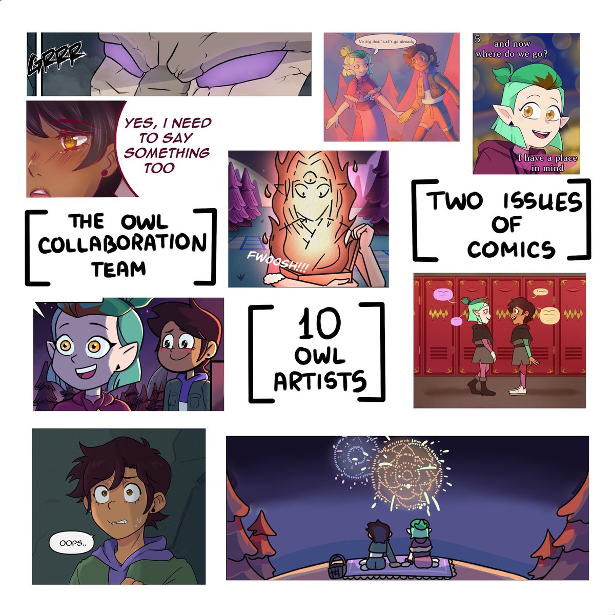 RT @ScatterAdam: New comics collaboration! 

Two weeks left! 

[The Owl Collaboration Team] 

#TheOwlHouse https://t.co/OFemaWJpQn