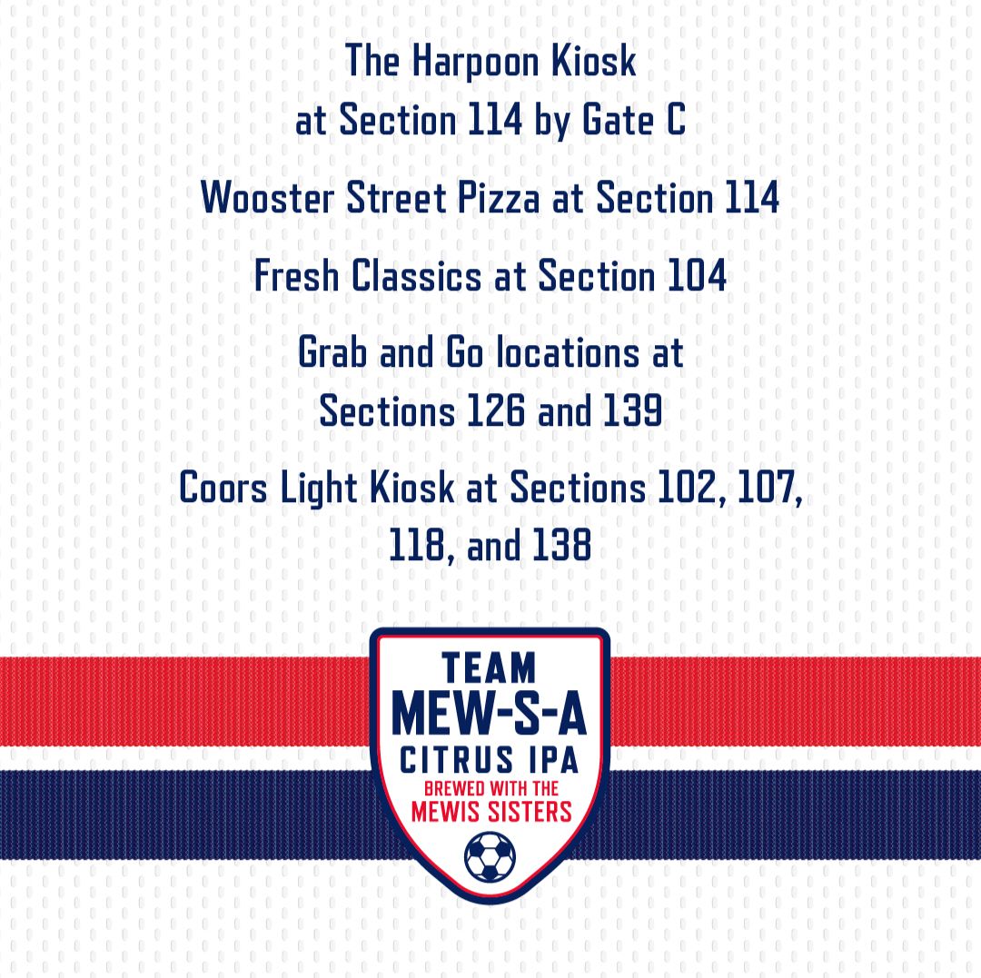 Heading to @PWStadium for the USA vs. Mexico games on July 1st and 5th? Here is where you can find Mew-S-A at the stadium! @KristieMewie @sammymewy 🍻