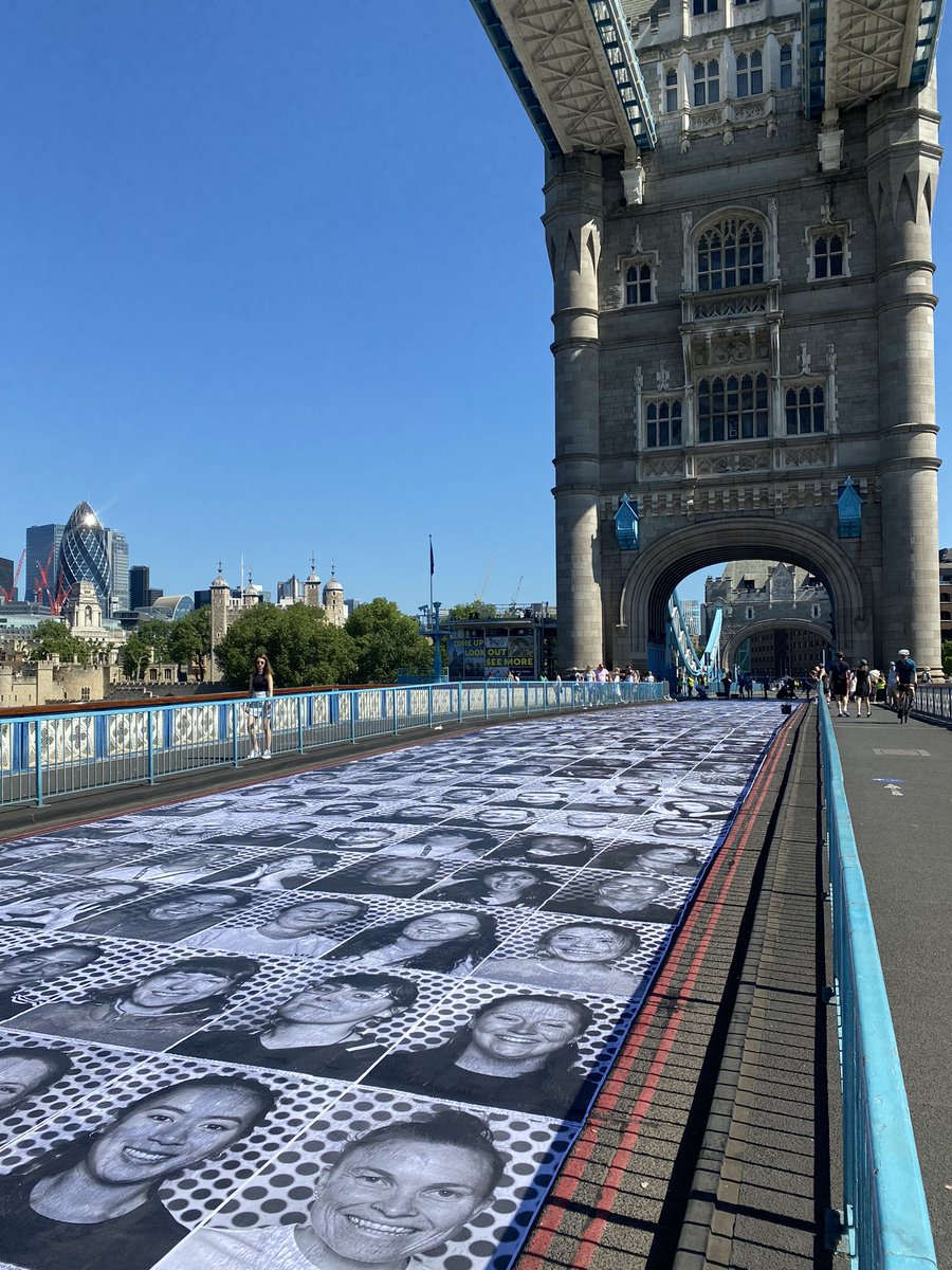 geshNHS's tweet photo. St George’s staff starred in a special portrait exhibition at Tower Bridge last month as part of London’s celebrations for #EURO2020.
If you had your portrait taken, see if you can spot yourself in #InsideOutLondon's online gallery ➡️ https://t.co/z7PJxjl8GH https://t.co/Qu1UYwQj2e