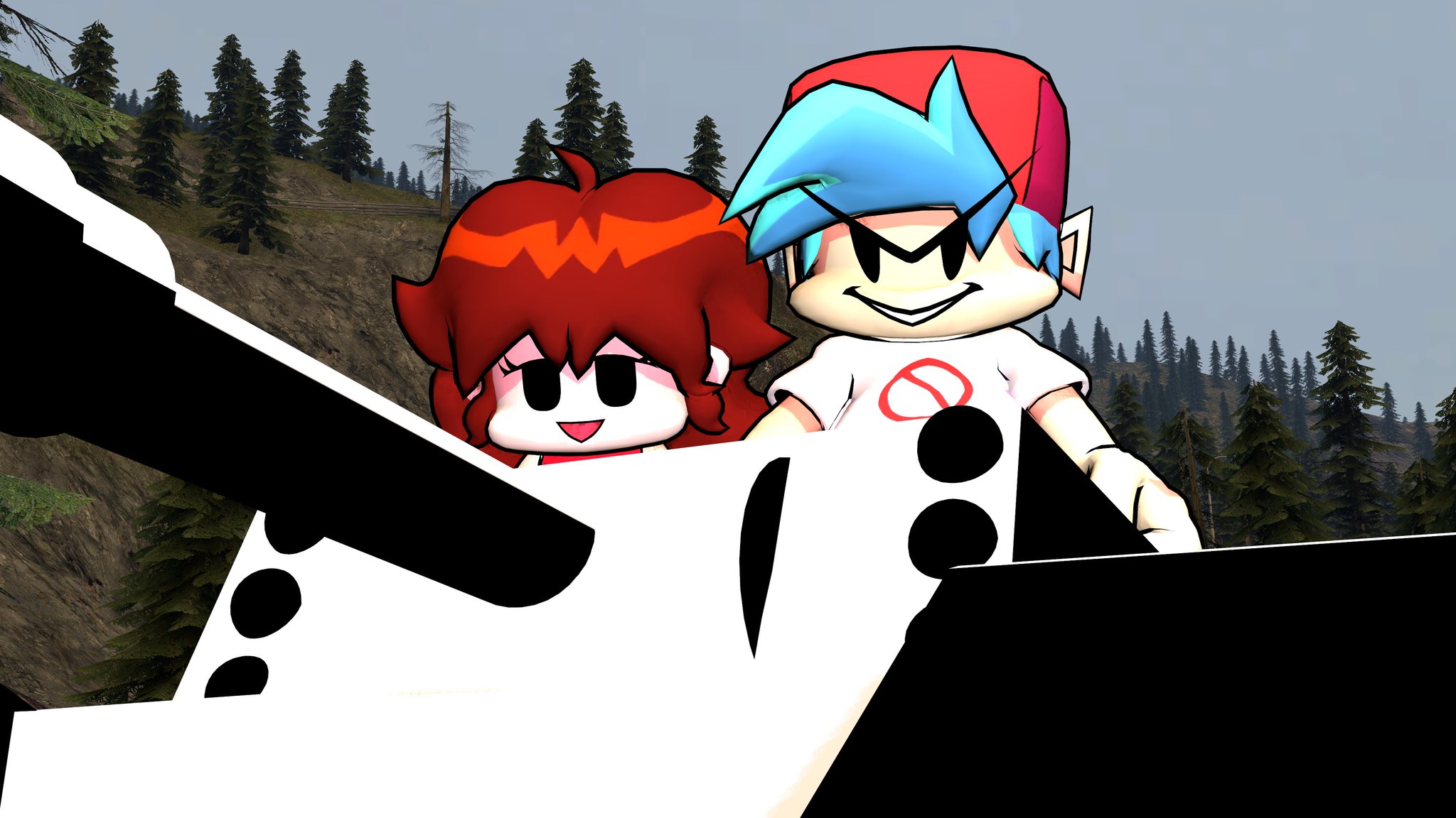 Alex Spider [スパイダー] on Twitter "Boyfriend and Girlfriend are riding in the tank. Looks like