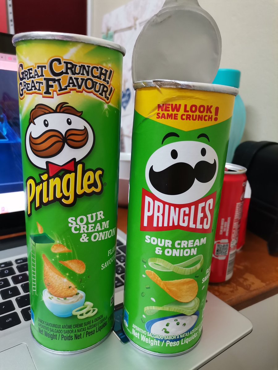 Key_Ziah1's tweet photo. Down size 😢 I'm shattered @Pringles @PringlesSA https://t.co/J0XJlI093A