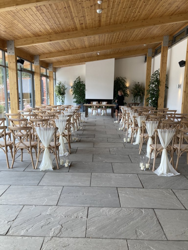 Lovely #wedding today at Thorpe Gardens Tamworth. Congratulations to Paul and Joely