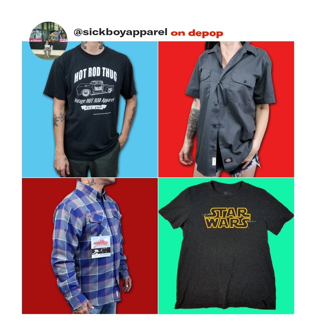 TheDailyTuneUS's tweet photo. Yo! Check out the vintage goods on Depop. Just listed a NEW old stock Dixxon /Hatebreed flannel.  https://t.co/I6HNRCJJPY

#straightedge #90shardcore #vintagepunk #hatebreed #dixxon #dickies #vintageclothes https://t.co/wXmiYZoAWU