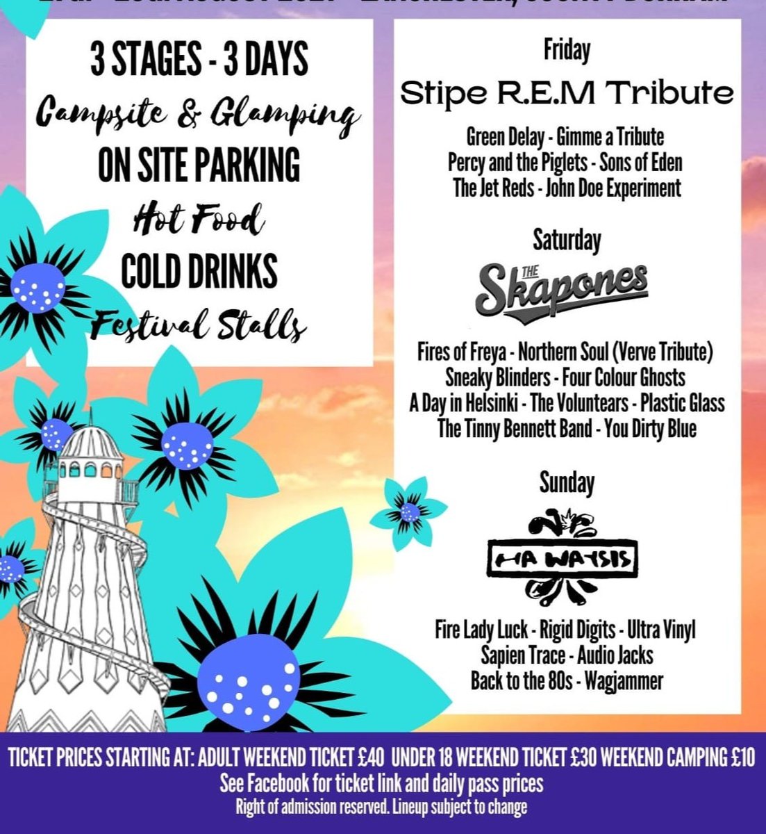 1st phase of tickets nearly sold out,one huge festival and so lucky to be playing alongside so many great bands.

This is going to be amazing. See you at Scoop
#dub #electro #festival #pop #rock

event.wescantickets.com/NTIMDgOT