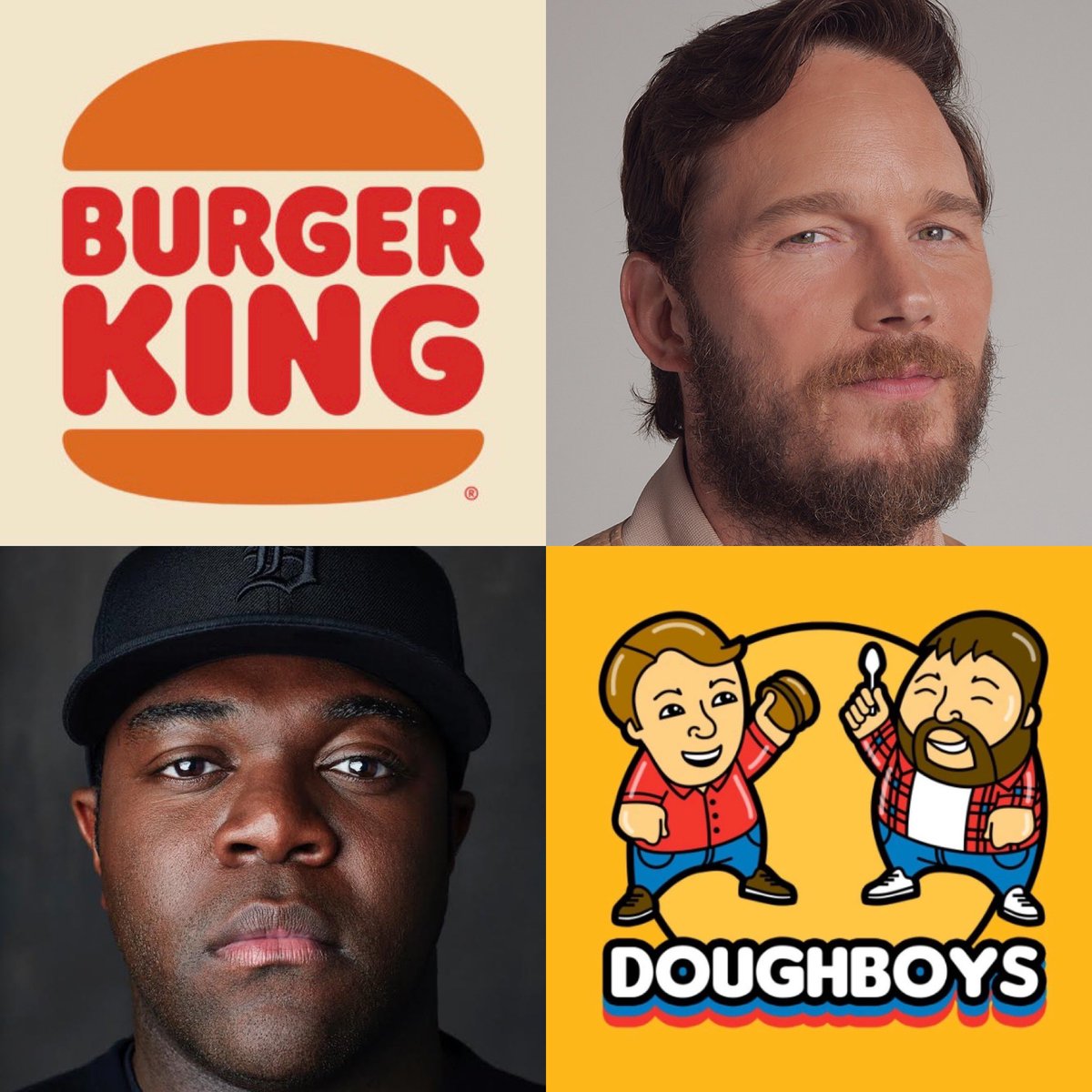 Don’t miss today’s new episode of Doughboys with Sam Richardson and an interview with Chris Pratt! headgum.com/doughboys/burg…