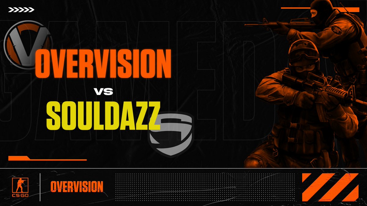 OVERVISI0N's tweet photo. \\ NATIONAL LEAGUE PLAYOFFS \\

Mais um BO3 a ser jogado hoje, e desta vez a contar para a @Nationaleague! 😊

🆚 @Souldazz 
🗺️ BO3
📺 (Update nos comentários)

#GOOVERVISION 🟠⚪️ https://t.co/DKmP6MuTei