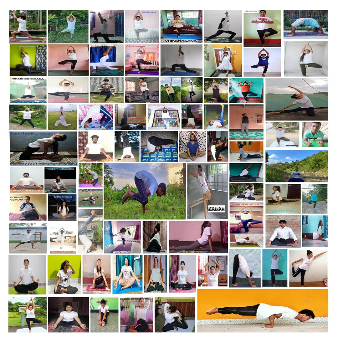 RIPTGroup's tweet photo. RIPTians doing yoga asanas for mental and physical well being. #internationalyogaday2021 #riptgroupofinstitutions https://t.co/xwAitnj0YK