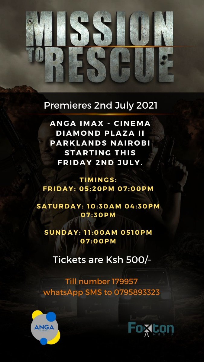 CtbShow's tweet photo. #MissionToRescue screenings. See you at the Cinemas. https://t.co/e2UflNPCKp
