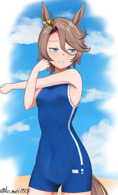 「日焼けしそう...」
#ウマ娘 