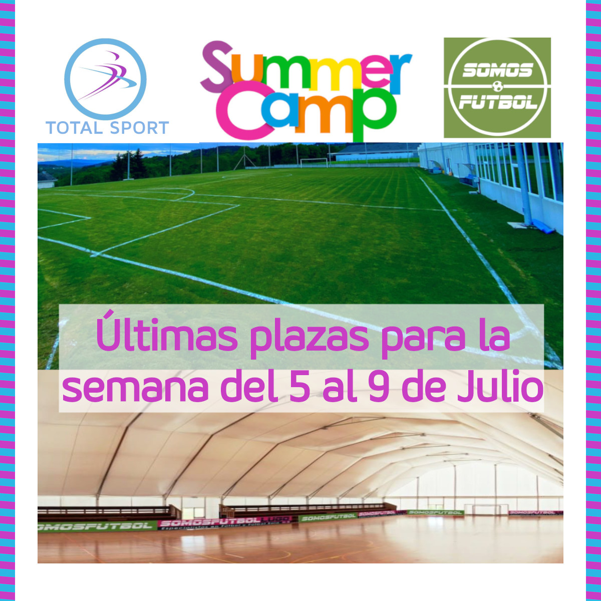 TotalSport_Lugo's tweet photo. Xa queda pouco para a primeira semana de diversión... pero ainda estás a tempo: https://t.co/WF5xFlHmD7 https://t.co/wFSiLrlMkT