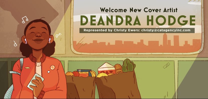deandra_hodge's tweet photo. It’s #kidlitpostcard day! I’m DeAndra, a kid lit illustrator based in Washington D.C. My agent is Christy T. Ewers.

I have lots of projects coming up that I can’t wait to show y’all! ✨☺️

💻: https://t.co/lrDYwIoB36
💖: https://t.co/scNHvc8O1F

#kidlitart #drawingwhileblack https://t.co/9Igy9hldiz