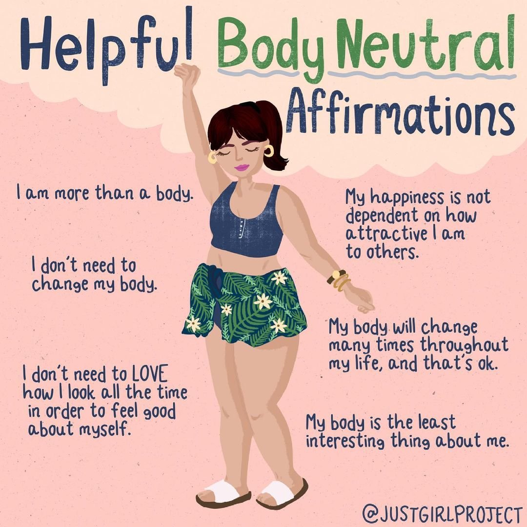 Affirmations For Body Neutrality
