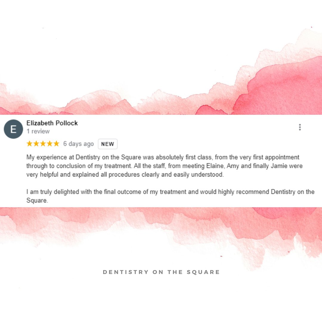 dotsglasgow's tweet photo. Thank you Elizabeth for your very kind 5 star review🥰
⁠
If you are looking to transform your smile, the team here at Dentistry on the Square can help!😄💪⁠

Learn more about us and the treatments we offer here: https://t.co/qePptjVomN

#dentistry #glasgow #dentist https://t.co/ZNpuqa4xNB