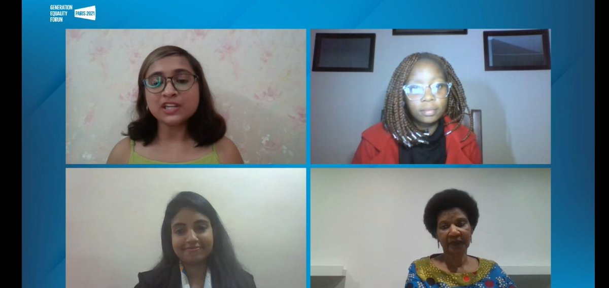 "After sessions with you girls, people come back and ask us: where did you find these girls? I tell them: these girls are everywhere, we just did not see them" -@phumzileunwomen #GEF

📣I totally agree, girls everywhere are willing to share their ideas. We only have to listen. 👂🏻