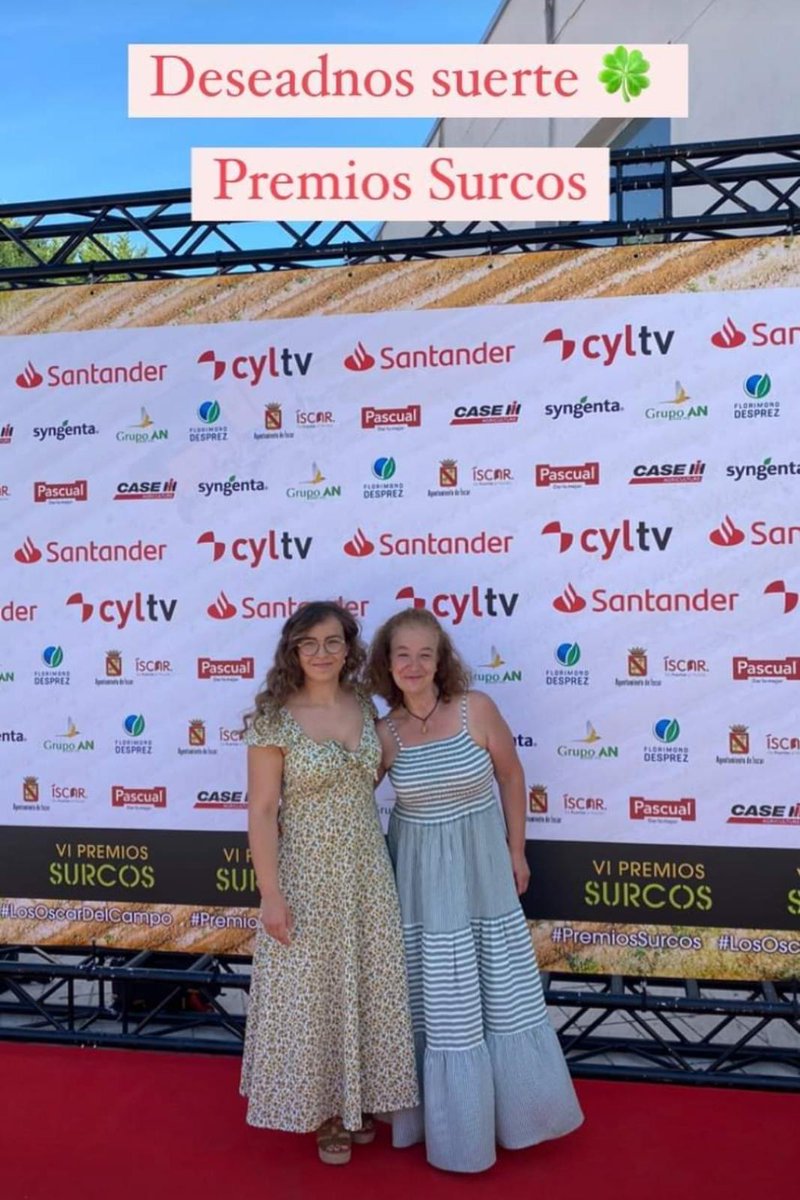veroniwiky's tweet photo. #Surcos. Mucha suerte!!! https://t.co/zKudWIKZBq
