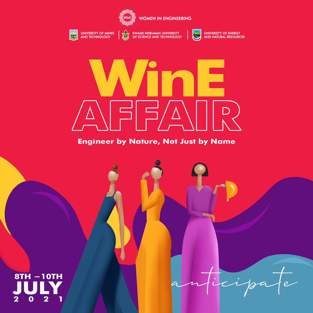 wine_umat's tweet photo. Do you know what's going to be hotter than the Sun on 9th July 2021? UMaT, KNUST and UENR combined!!! 

It's a #WinEaffair distin🔥🔥🔥 https://t.co/uJL3ev2TEo