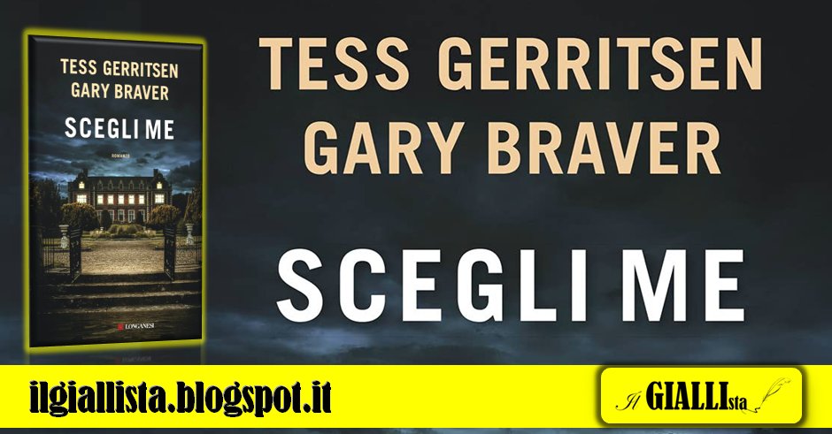 GiallistaIl's tweet photo. #News su #IlGiallista:
#ScegliMe di @tessgerritsen & Gary Braver, edito da @LibriLonganesi.
Taryn Moore era giovane, bella e brillante. Quindi perché si è uccisa? A chiederselo è la detective Frances «Frankie» Loomis, chiamata sulla scena p... CONTINUA👇
https://t.co/o0ud8AtxgT https://t.co/Q0U1lx8AM7