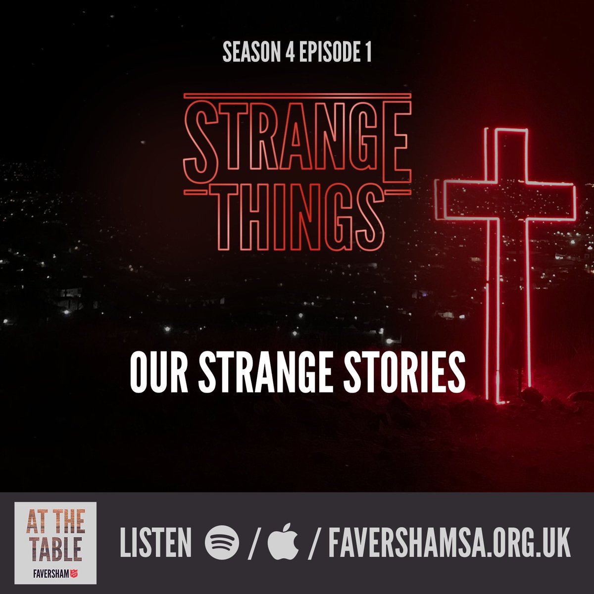 AT THE TABLE PODCAST IS BACK!!

Have you missed us?! We are glad to be back. 

In our first episode back, we are looking back and remembering some of the strange stories that we have experienced while at Church. 

Available on Spotify, Apple Podcast and on Podbean. 
#ATTpodcast