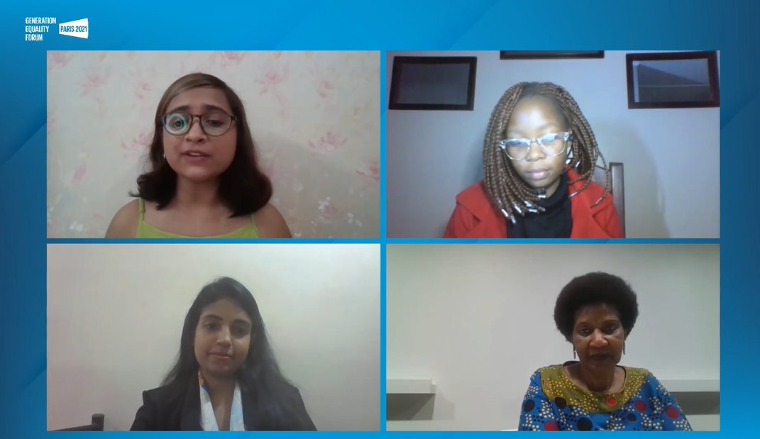 Youth Deliver (@youthdeliver) on Twitter photo “We need to go beyond youth participation towards enabling and supporting youth leadership.”
<a href="/chamathya93/">Chamathya Fernando</a> called for:
1⃣ Sustained and flexible funding
2⃣ Accountability from commitment-makers to implement their pledges
#YouthLead #GenerationEquality “We need to go beyond youth participation towards enabling and supporting youth leadership.”
<a href="/chamathya93/">Chamathya Fernando</a> called for:
1⃣ Sustained and flexible funding
2⃣ Accountability from commitment-makers to implement their pledges
#YouthLead #GenerationEquality