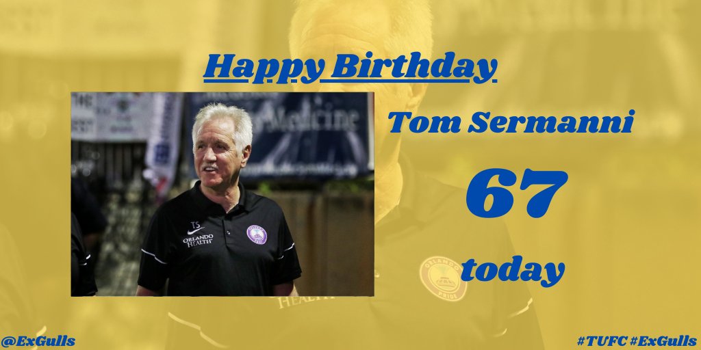  | Happy Birthday to Tom Sermanni!  