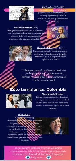 CarlosA89432481's tweet photo. @ElOIRdelaRegion #SERVICIOSOCIALUNADISTAENCASA 
En esta infografía podrás identificar el papel indiscutible de la mujer en la ciencia y la ingeniería. https://t.co/4uf8U1S3s1