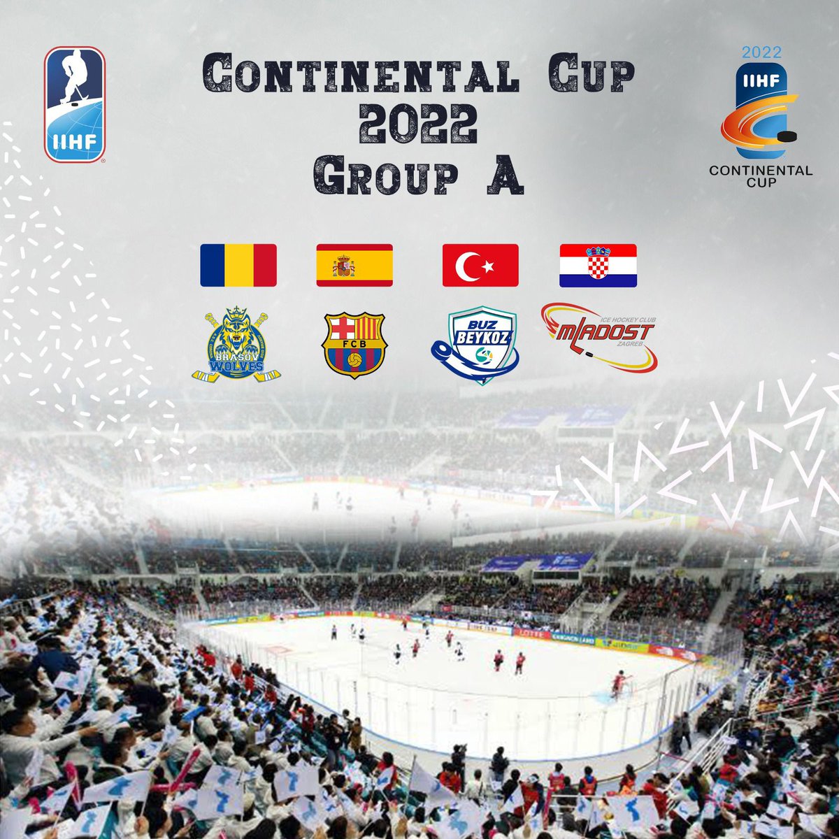 🏒 Buz hokeyinde Beykoz'un IIHF Kıtalararası Kupası'ndaki rakipleri belli oldu

📌 Türkiye Intercity Buz Hokeyi Süper Ligi şampiyonu Buz Beykoz, A Grubu'nda Barcelona, Corona Brasov ve Mladost ile eşleşti
