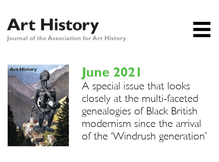 What you wanna do is...
Watch this: bbc.co.uk/iplayer/episod…
and then...
Read this: arthistoryjournal.org.uk/issues/june-20…
<a href="/AHRC_BAM/">BlckArtists&Modernsm</a>
#BlackArtists &amp; #Modernism