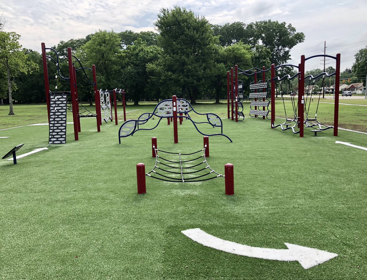 ParmaMayor's tweet photo. Fitness warriors, are you ready for an intense but fun outdoor workout? The Warrior Fitness Course is ready for you. Thanks @ParmaRec, PAAF and @ohiodnr for making this possible. #progressthroughpartnerships https://t.co/bxofu57W7f