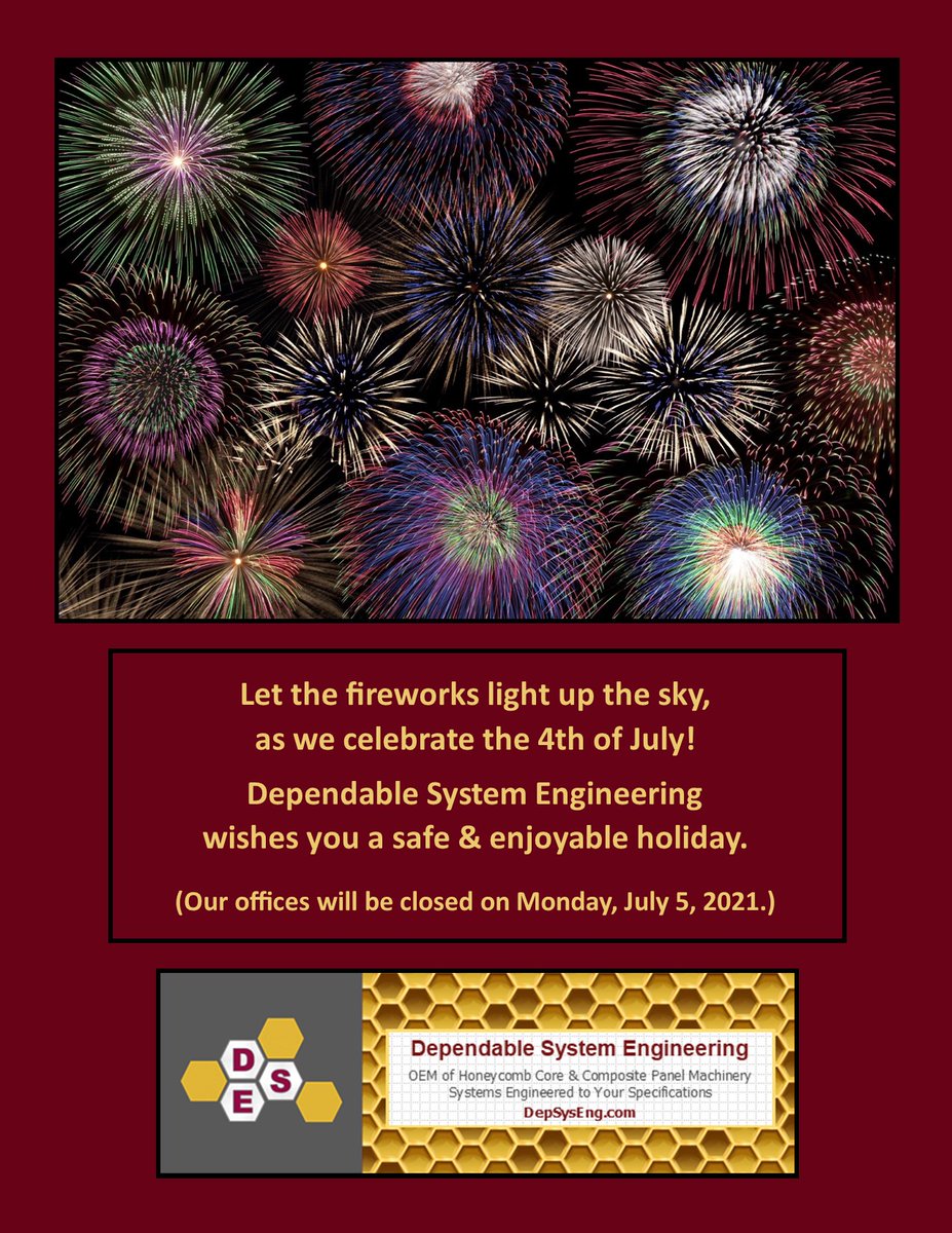 DepSysEng's tweet image. Let #Freedom Ring! #Celebrate, #Fireworks, #4thOfJuly, #Family, #Picnic, #DependableSystemEngineering
…endablesystemengineering.blogspot.com/2021/07/firewo…