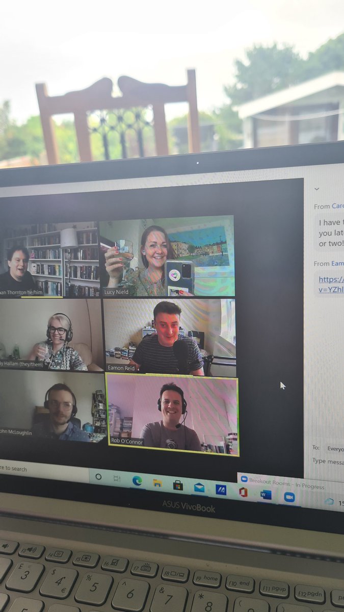 lucy_nield1's tweet image. Post CRSF drinks 😁 #crsf @CRSFteam with @ReidEamon @JonathanThornt2 @JohnMc555 @RobOConnor26 @cl_bollinger @rhystevenjones and Holly! #bevs #postconference