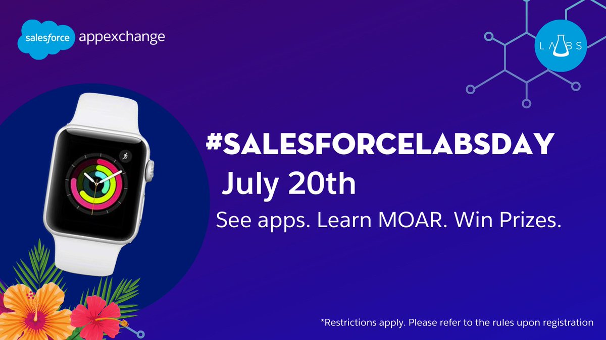 Salesforce Admins (@salesforceadmns) on Twitter photo 📣 #AwesomeAdmins, join us for #SalesforceLabsDay — a fun-filled event all about free, employee built apps on <a href="/appexchange/">Salesforce AppExchange</a> that extend Salesforce!
Register today for a chance to win a prize box: sforce.co/3yaRK4I
Restrictions apply. See rules: sforce.co/3Ahvc4f 📣 #AwesomeAdmins, join us for #SalesforceLabsDay — a fun-filled event all about free, employee built apps on <a href="/appexchange/">Salesforce AppExchange</a> that extend Salesforce!
Register today for a chance to win a prize box: sforce.co/3yaRK4I
Restrictions apply. See rules: sforce.co/3Ahvc4f
