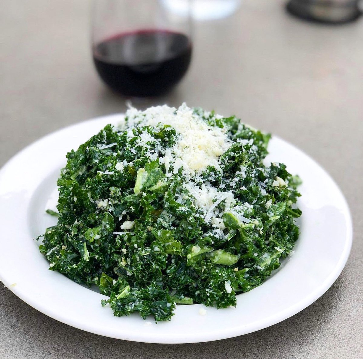 Kale Salad, wine, and the patio is a great start to the evening! Dinner service 5 - 9pm tonight

📸: @eatlovecolumbus