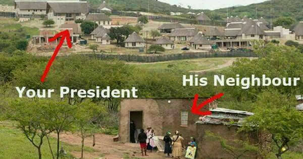 sphelelemazbuko's tweet photo. Jacob Zuma 💀 #Nkandla https://t.co/lyUzOiAoIK