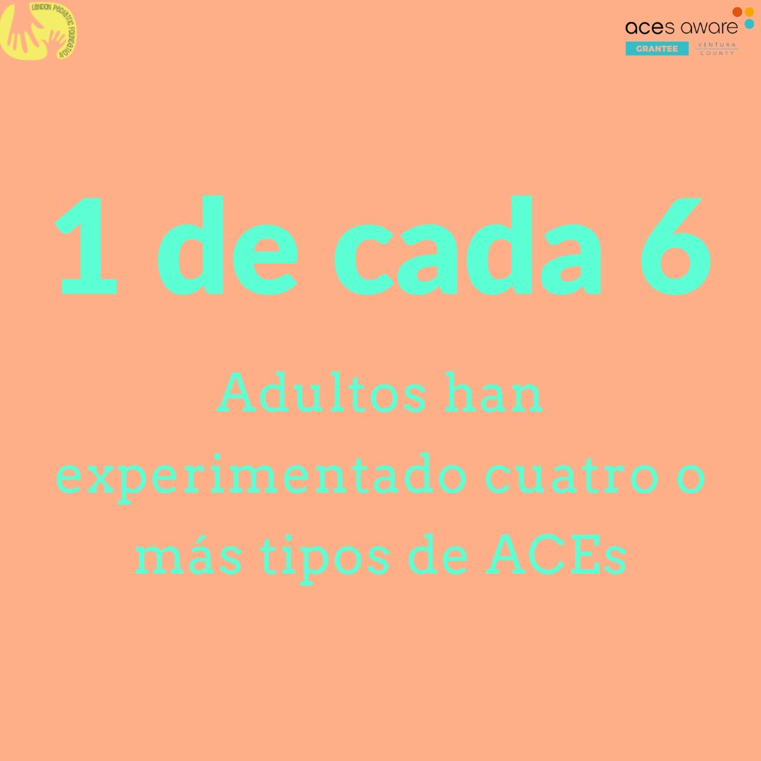 ACEsAwareVC's tweet photo. ¿Cuántos de estos sabías? Desliza para aprender más sobre los ACEs. Vamos a hacernos ACEs Aware!

#aces #acesaware #acesawaregrantee #acesawareventuracounty #aavc #betterhelp #betterhealth #betterhope https://t.co/LbQ8VJIYMx