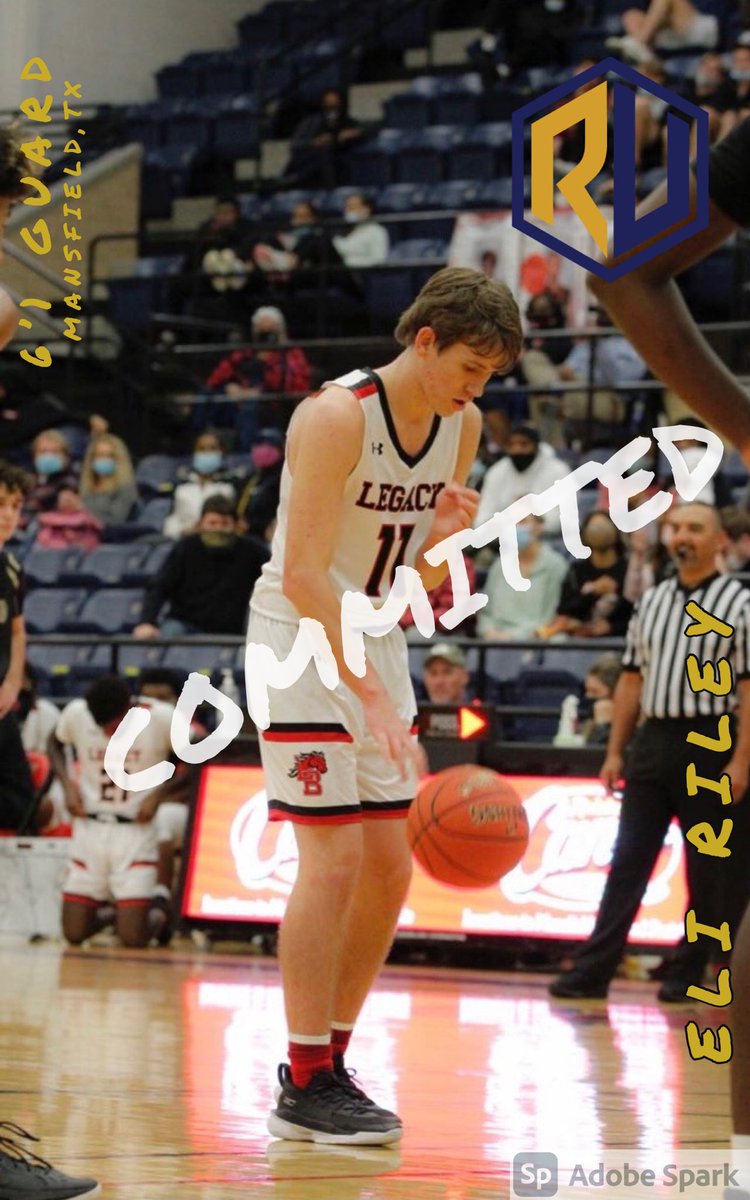 RandallMBB's tweet photo. Welcome @eliriley0 to the Randall family. Eli is a knockdown shooter, coming from a big time program in Mansfield, TX. #MarchOn https://t.co/JtvK3phW4e