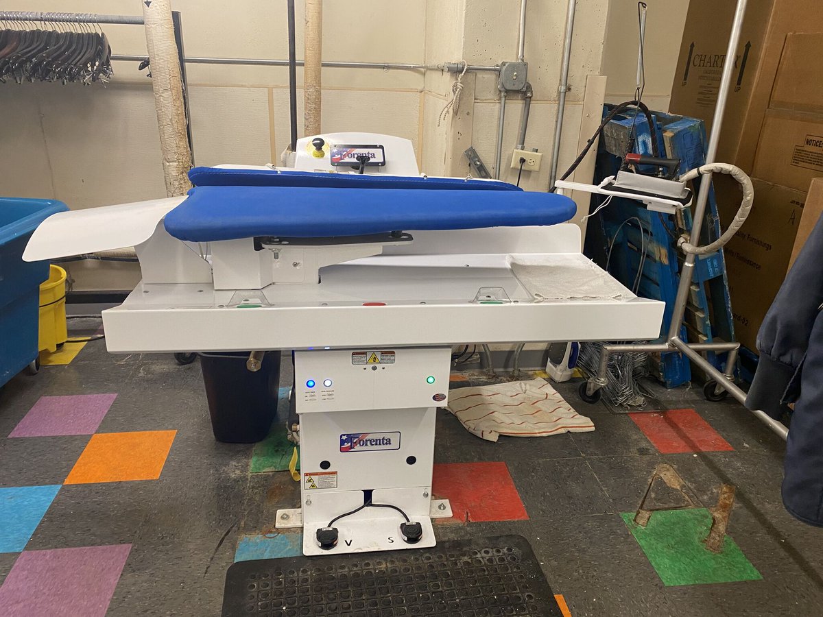 wsdlaundry's tweet photo. When our client needed a second folder &amp; a legger press quickly, WSD delivered. An Air Chicago Elite Folder &amp; a Forenta Legger Press were delivered &amp; installed in record speed!

Contact a Specialist to learn how we can quickly help solve your #OPL needs: https://t.co/ioJy6UsaKM https://t.co/gdxqBQdFdI