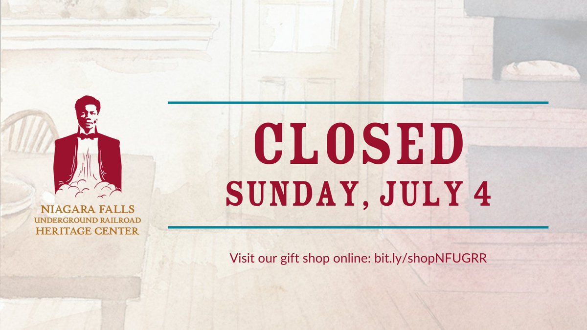 The Heritage Center is CLOSED today, July 4th, in observance of Independence Day. Have a safe and fun holiday!

Visit our online gift shop: bit.ly/shopNFUGRR