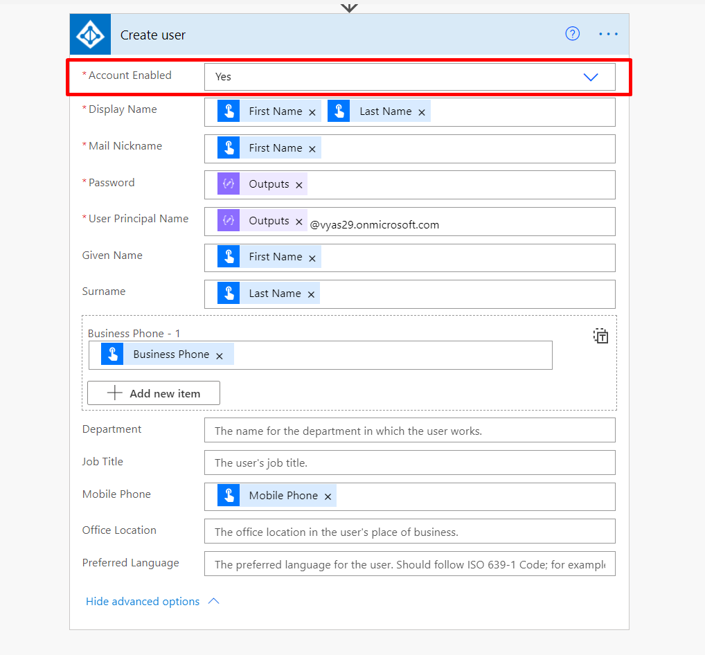Create User in Azure Active Directory using Power Automate(MS Flow) bit.ly/2Tj4jwg #Azure #PowerAutomate