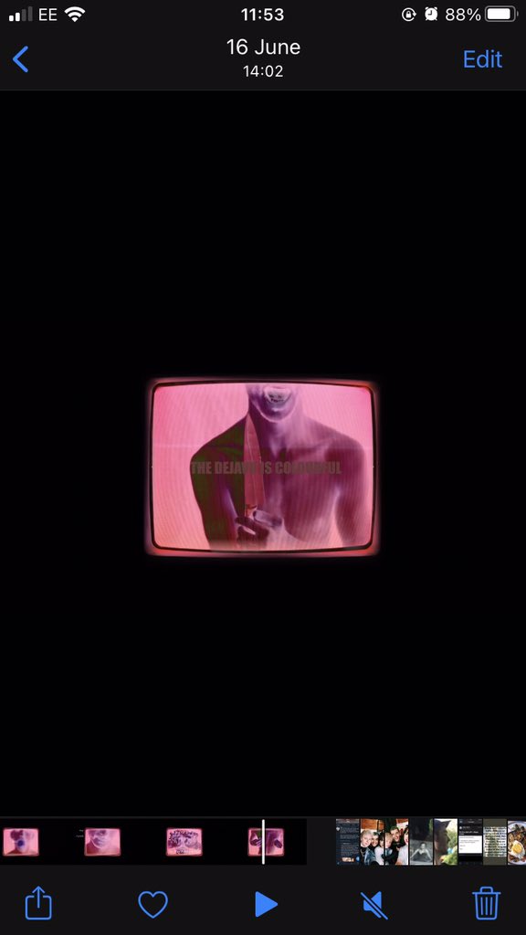 I’ve been working, on and off, for over a year on this music video. I wrote it, produced it (with a little help from <a href="/MinasSound/">meanass</a>) and created this lyric video. So here’s ‘Palindrome’. I smothered fruit all over myself whilst invoking the spirit of Eve 🍎.

youtu.be/fnw3130uFes