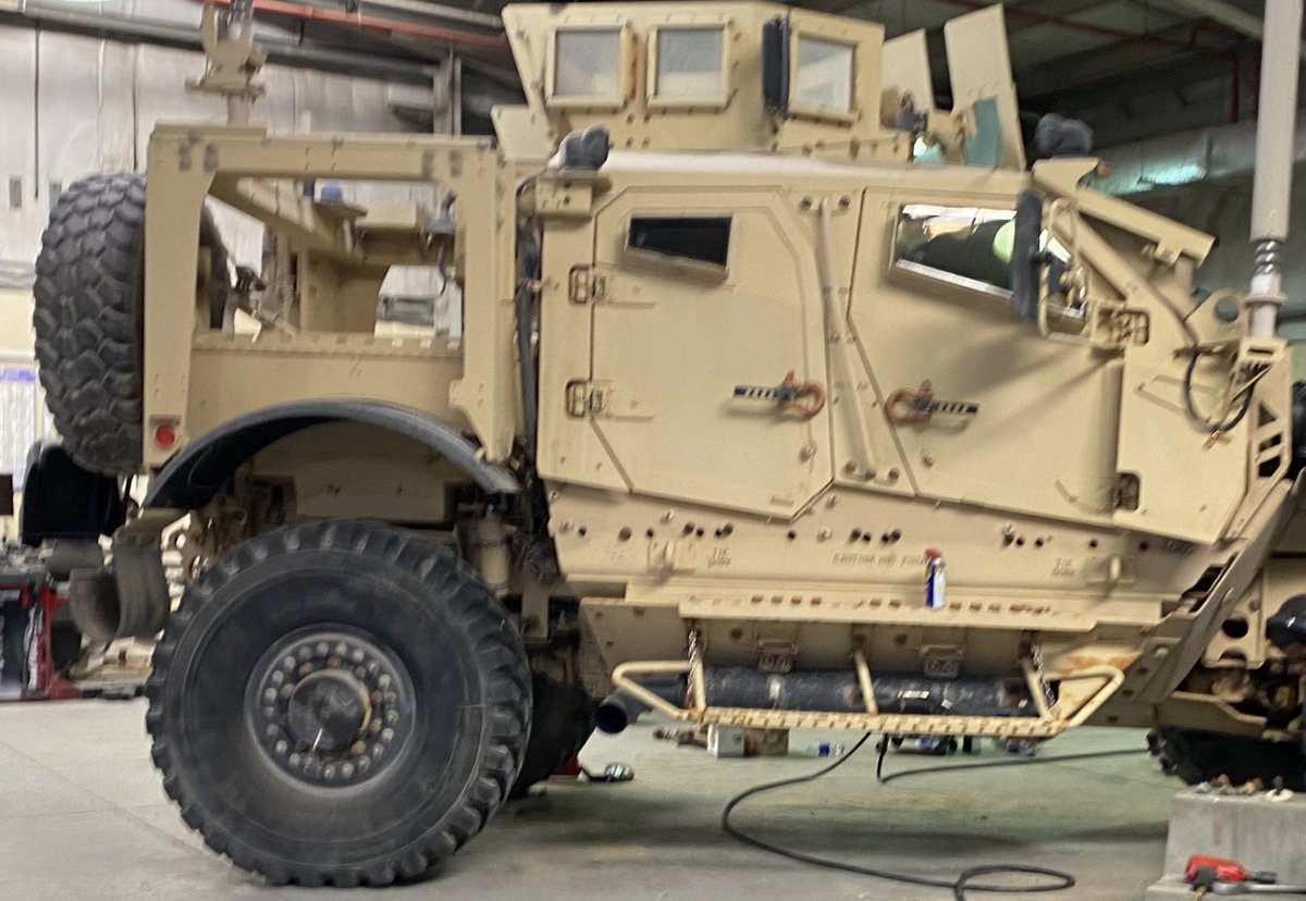 I guess being here isn’t terrible if I get to see/meet <a href="/RobertIrvine/">Robert Irvine</a>, eat Arabic shawarma, see awesome vehicles being fixed and get my nails done on my off day. Still can’t wait to go home. 🤣 #MissingHome #MilitaryMom #Deployment