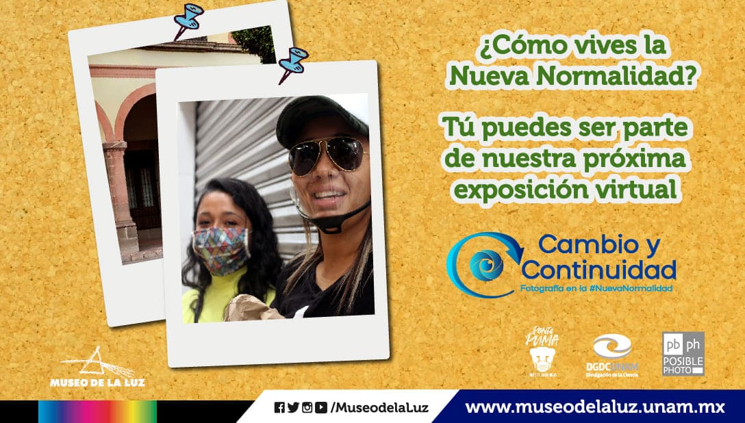 🔄 ¡Todos tenemos algo qué decir! 🙋🏽‍♀️🙋🏻‍♂️ Sé parte de nuestra siguiente #ExposiciónVirtual, compártenos una fotografía 📸 de tu sentir en la #NuevaNormalidad en los comentarios. 👇🏽💬

👁 Ejercicio recreativo sin fines de lucro, cada autor recibirá el crédito correspondiente.