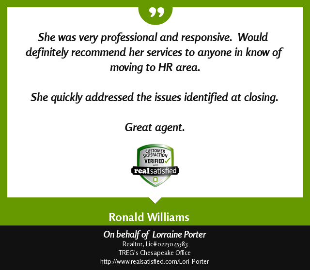 LPorterTeam's tweet image. From the bottom of my heart, thank you for this recommendation. realsatisfied.com/Lori-Porter via @realsatisfied