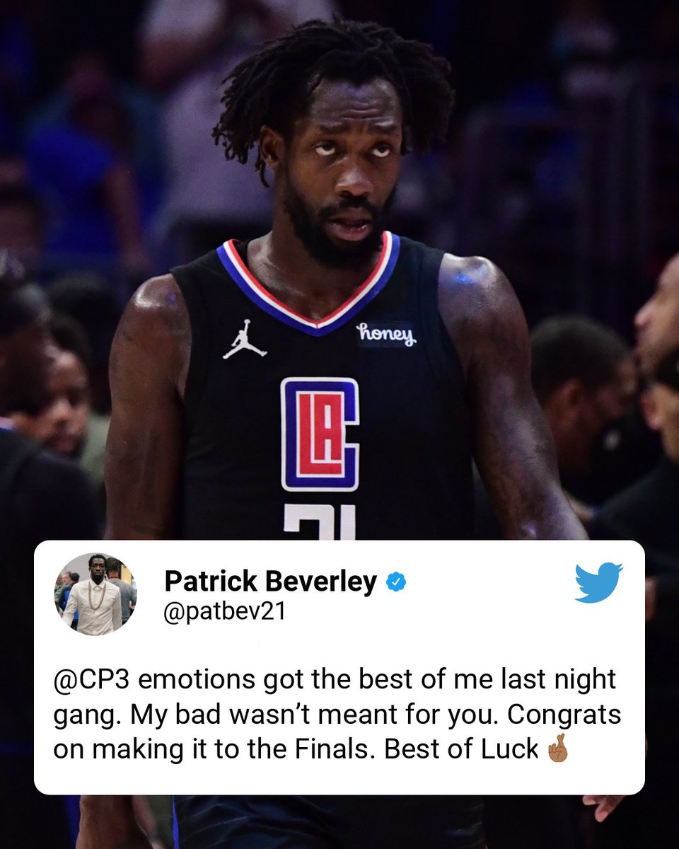 photo Patrick Beverley Tweet 2