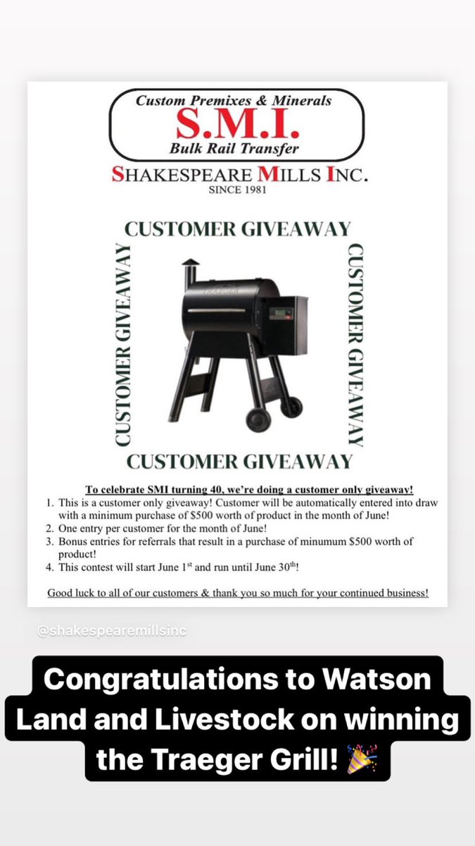 Shakespeare Mills Inc tweet media