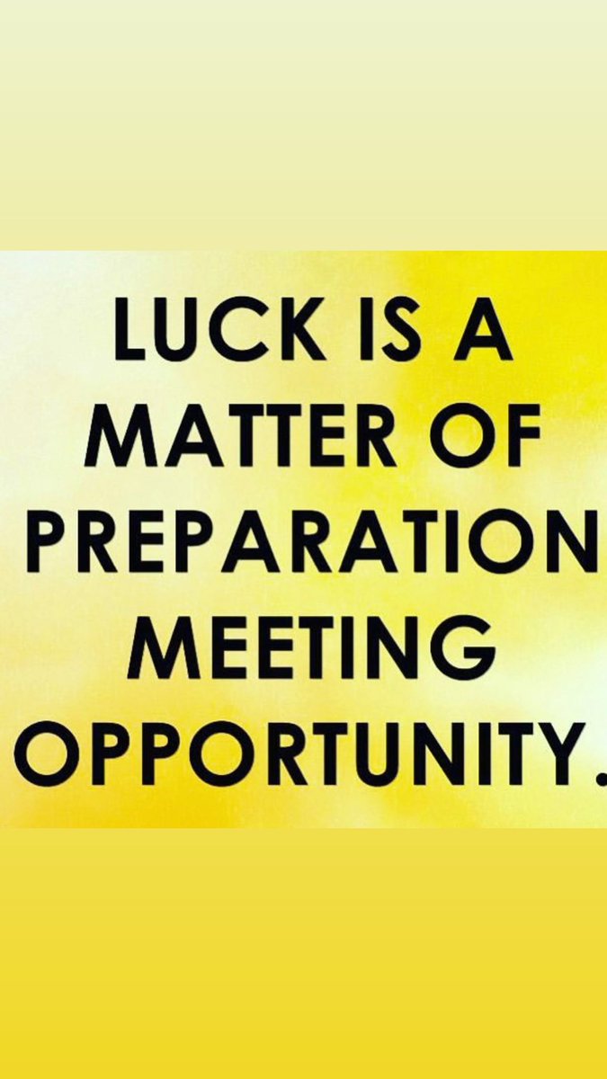 RealRomaDowney's tweet photo. Luck is preparation meeting opportunity ๐ #thereadinessisall #properpreparationpreventspoorperformance https://t.co/lZzX1q1CNw